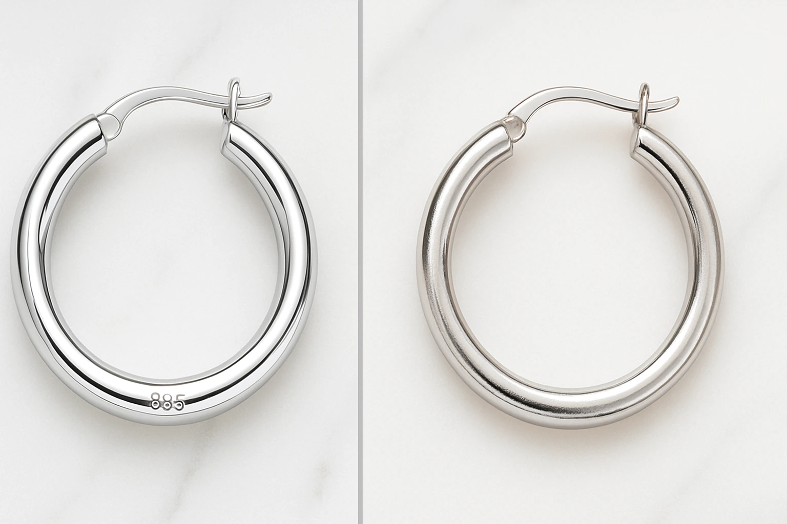 Prata de lei: qualidade, valor e tudo que você precisa saber 1 Comparação entre prata de lei e prata banhada