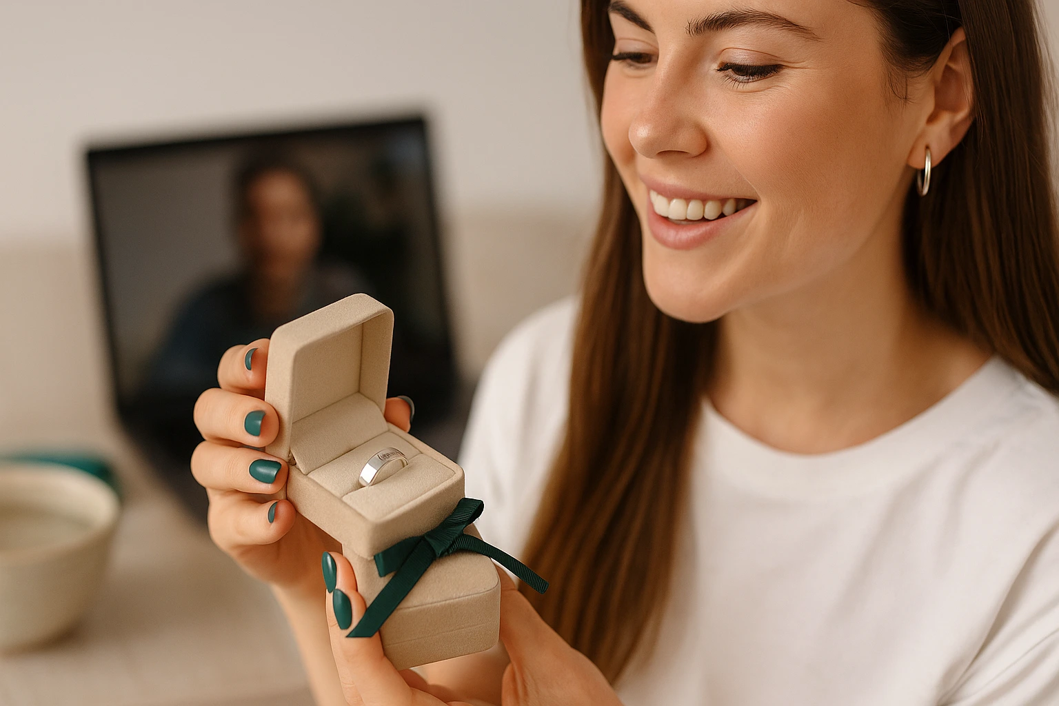 Presente para namoro à distância: ideias criativas e personalizadas 1 presente para namoro à distância personalizado com joia de prata 925